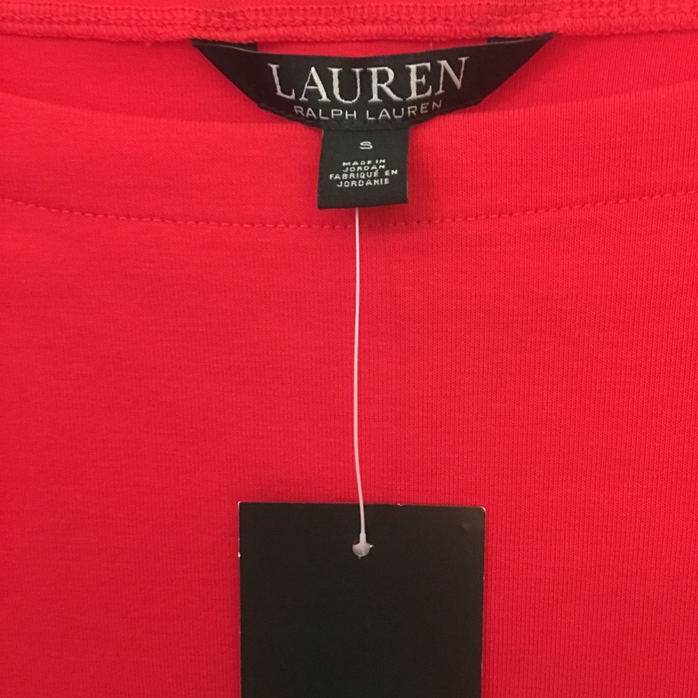 Ralph Lauren Women’s red short sleeve shirt